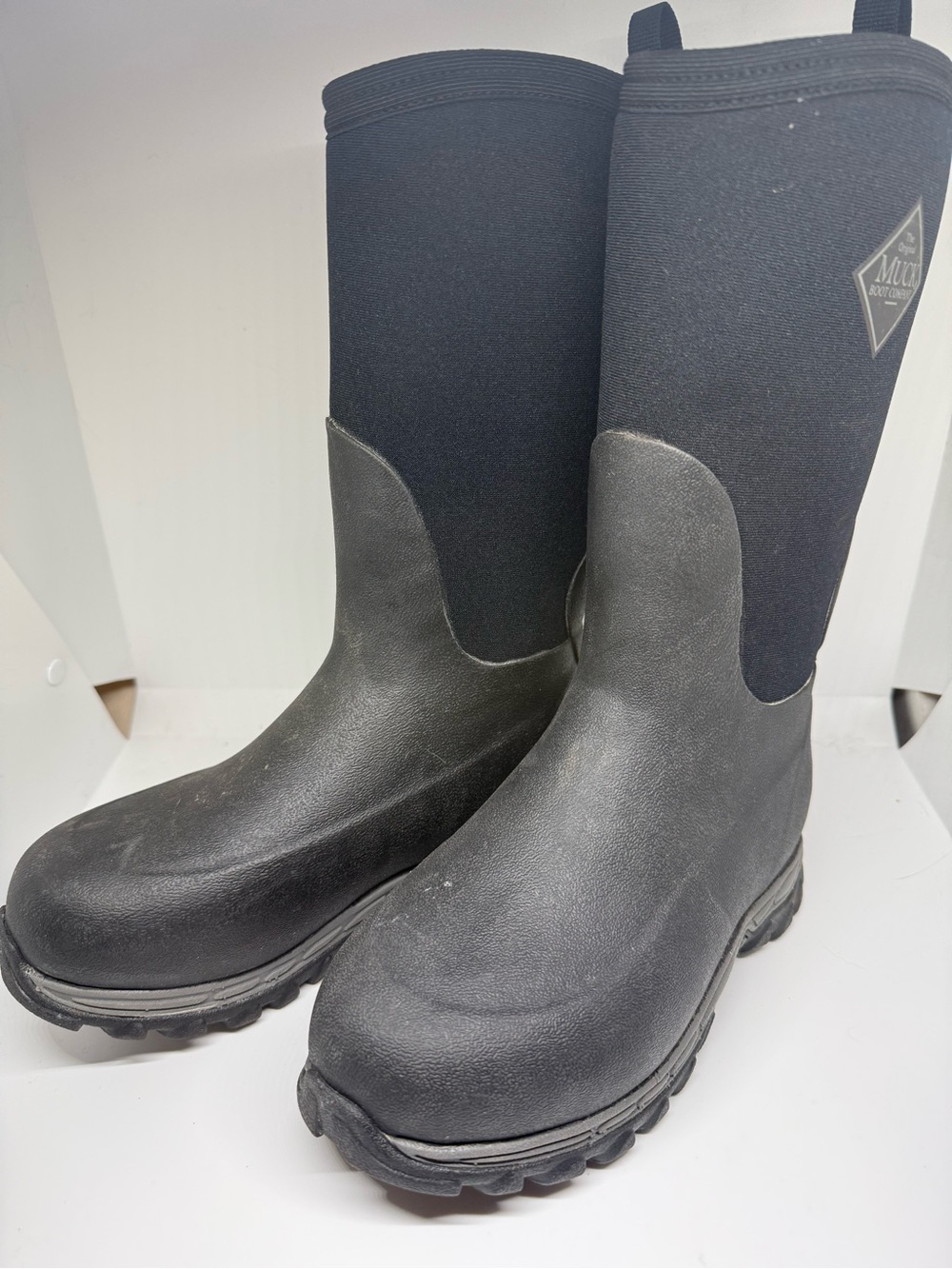 Kids Black Waterproof Rain & Snow Boots - Pull-On Winter Boot